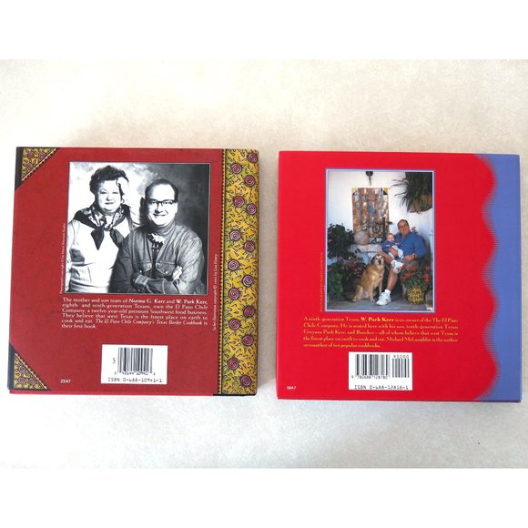 2 NEW The El Paso Chile Company’s Hardcover Cookbooks - W. Park Kerr - Texas - Picture 2 of 13